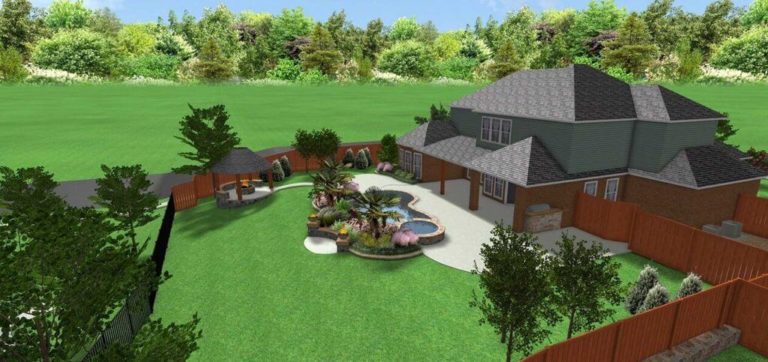 dallas ftw 3d landscaping design