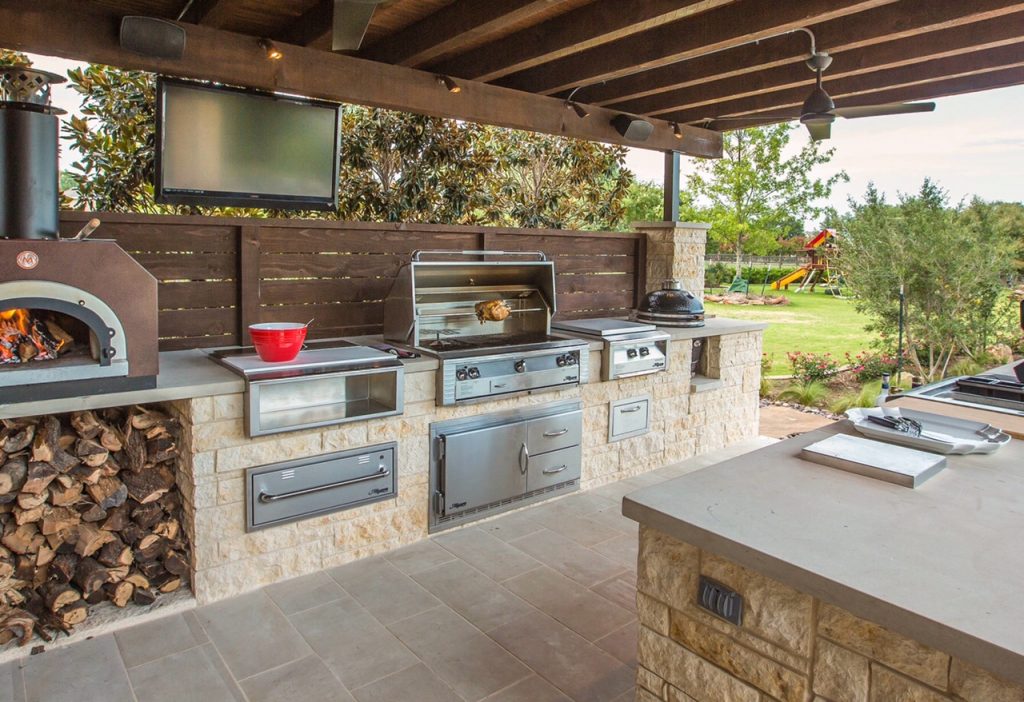 dallas outdoor living and kitchen