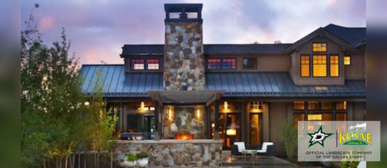 outdoor landscaping design and lighting