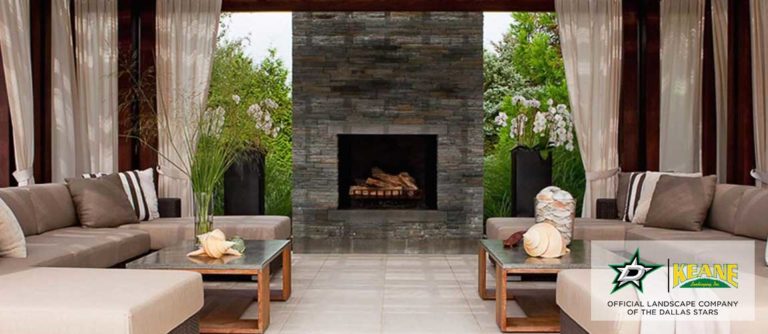 indoor fireplace installation