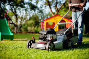 dallas lawn care with lawn mower