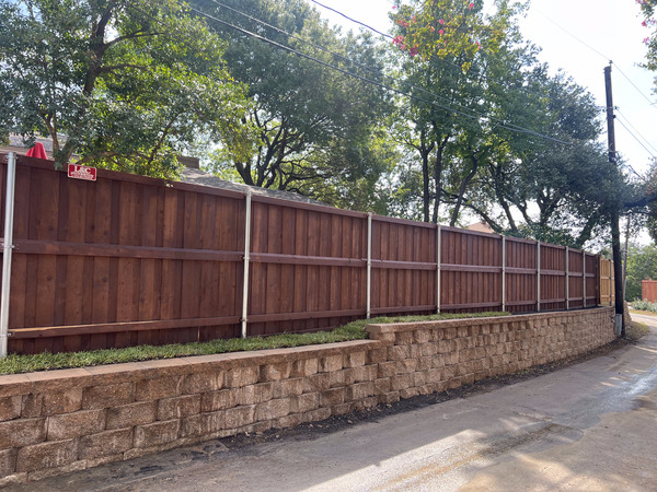 Paver Retaining Wall for a Residential Property