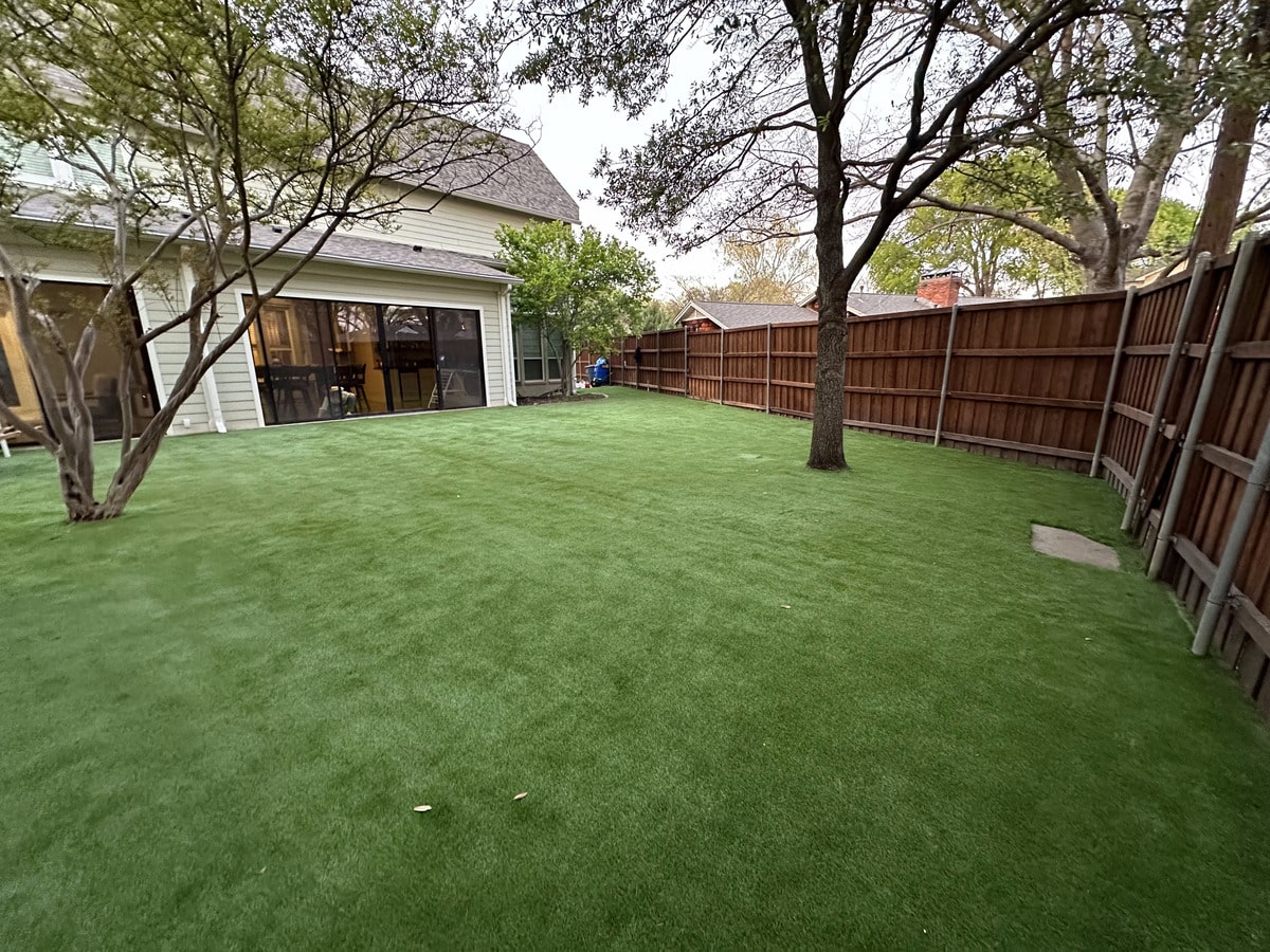 Turf Installation by Team Keane in Dallas, TX