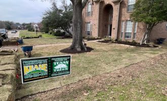 Front Landscape and SOD