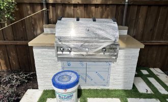 Keane Landscape Backyard Pool Remodel + BBQ