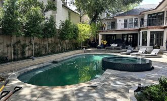 Keane Landscape Pool Remodel, Spa Addition, Landscape, IPE Deck, Sauna and Cold Plunge