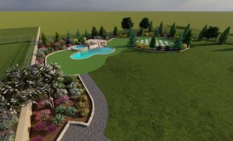 Landscape 3-D design