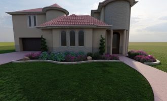 Landscape design in Plano