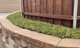 Paver Retaining Wall