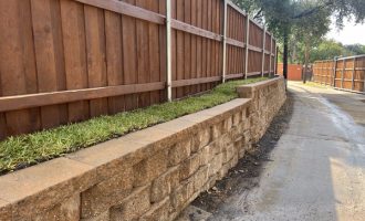 Paver Retaining Wall