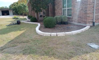 Stonework and boulder