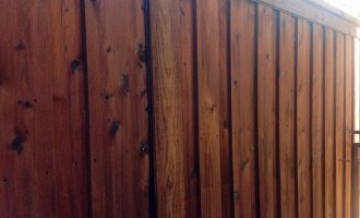 wood fence installation service