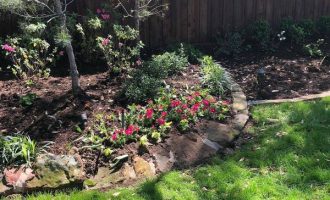 best-spring-color-installation-and-boulder-edging