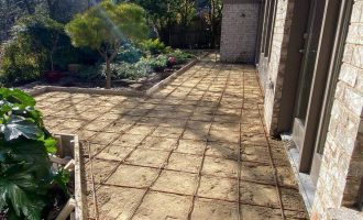 complete-backyard-stamped-concrete-patio-installation-dallas-tx