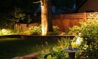 outdoor landscaping lighting idea