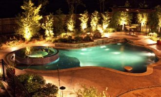 pool area lighting