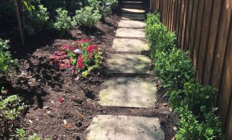 pathway-flower-plant-installation