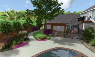 landscaping design in 3d