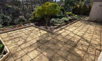 stamped-concrete-patio-installation-in-dallas-texas